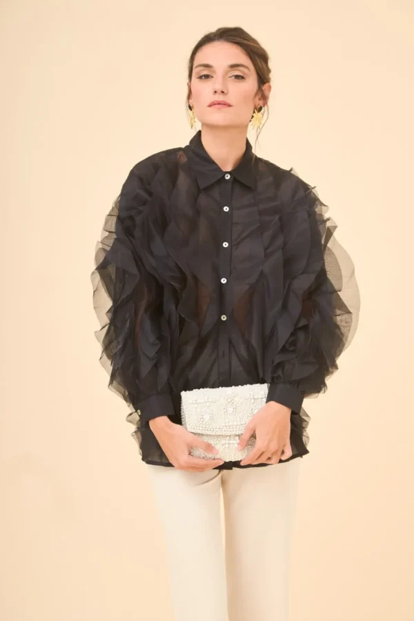 Sale Camisa Feliciana Negro | Tops