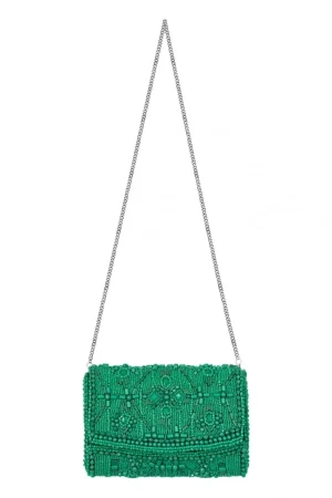 Cheap CLUTCH PRUNAVERDE Bolsos