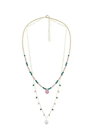 Cheap COLLAR ROMANTIC VERDE Bisutería