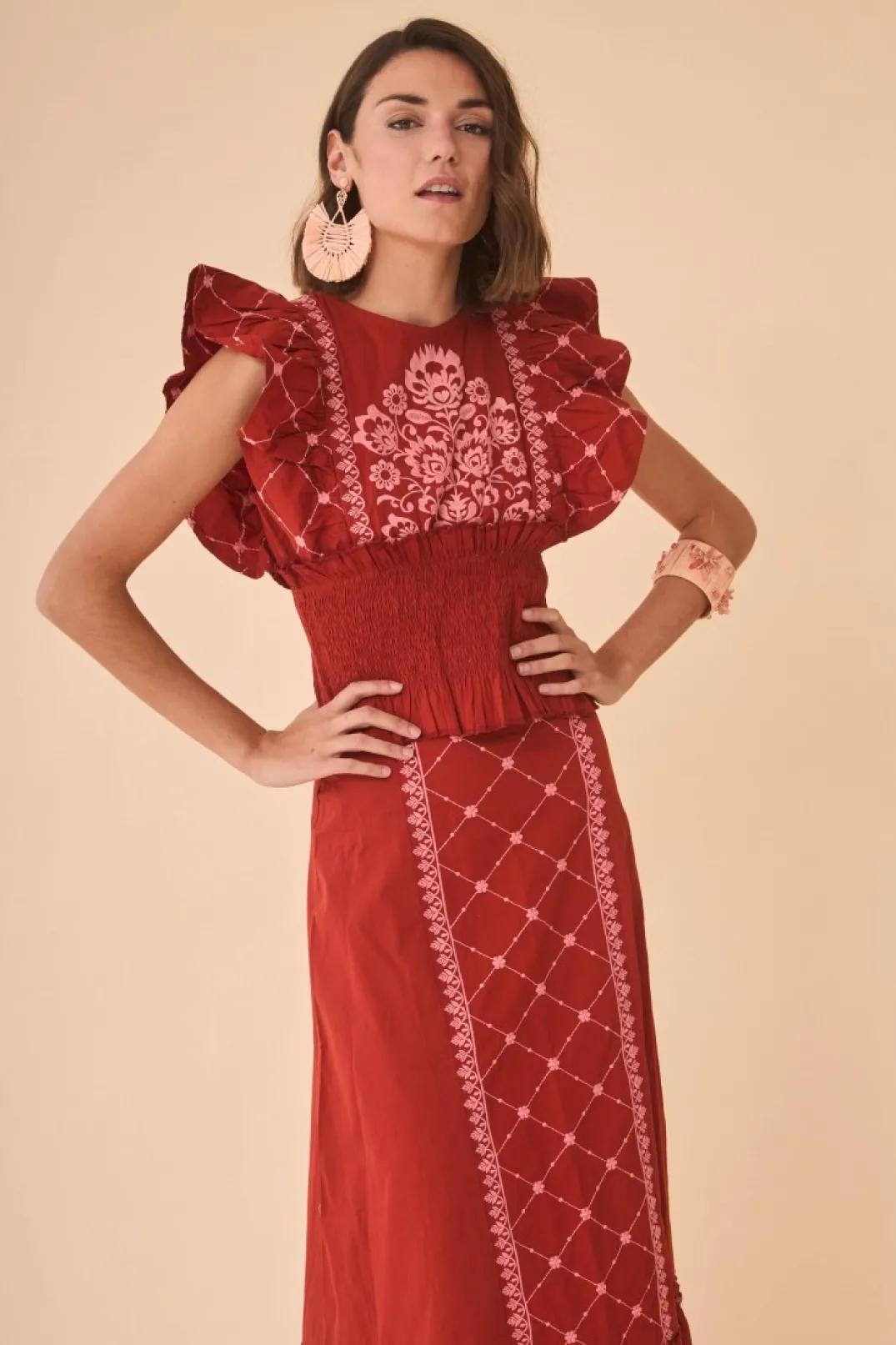 Best Sale CONJUNTO CONJUNTO BLANCAGRANATE Total look