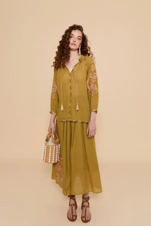 Hot FALDA CHAIN VERDE Faldas