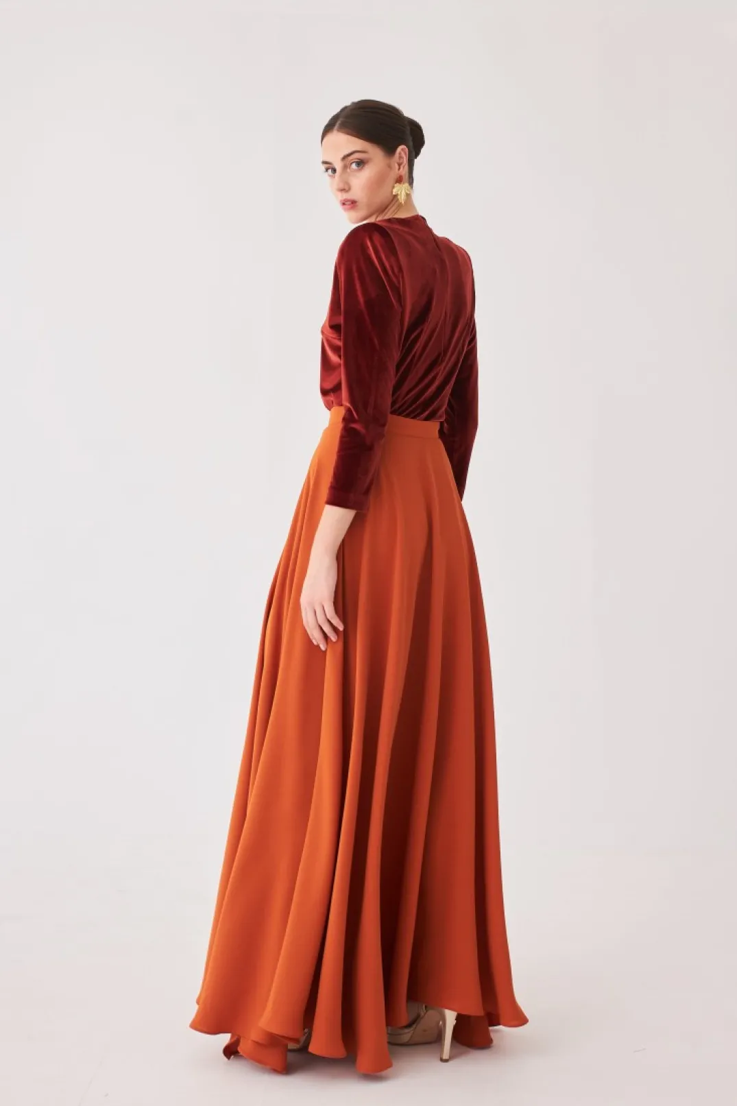 Cheap FALDA LAURAMBNARANJA MARIA BARAZA X COOSY | Faldas