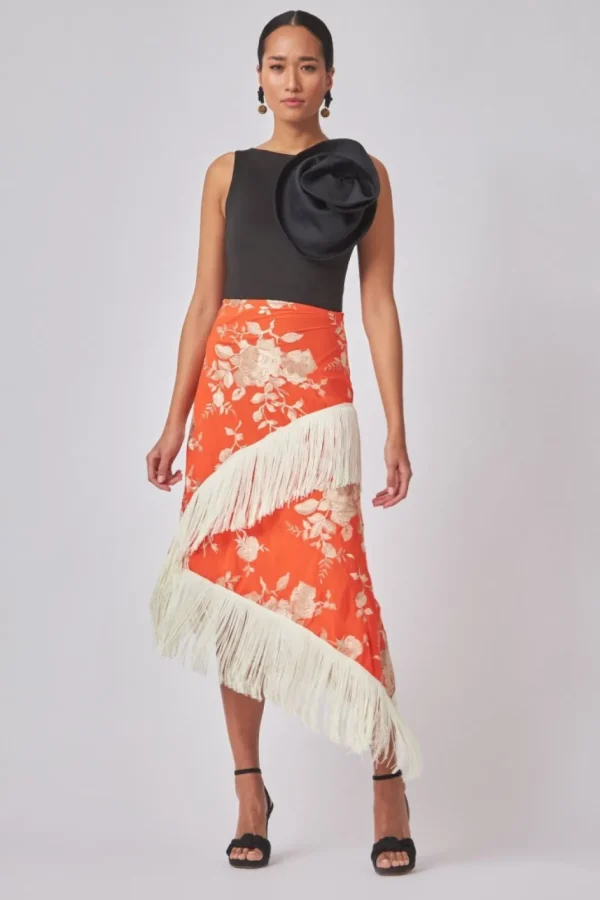 Hot FALDA MANILACORAL Total look | Faldas