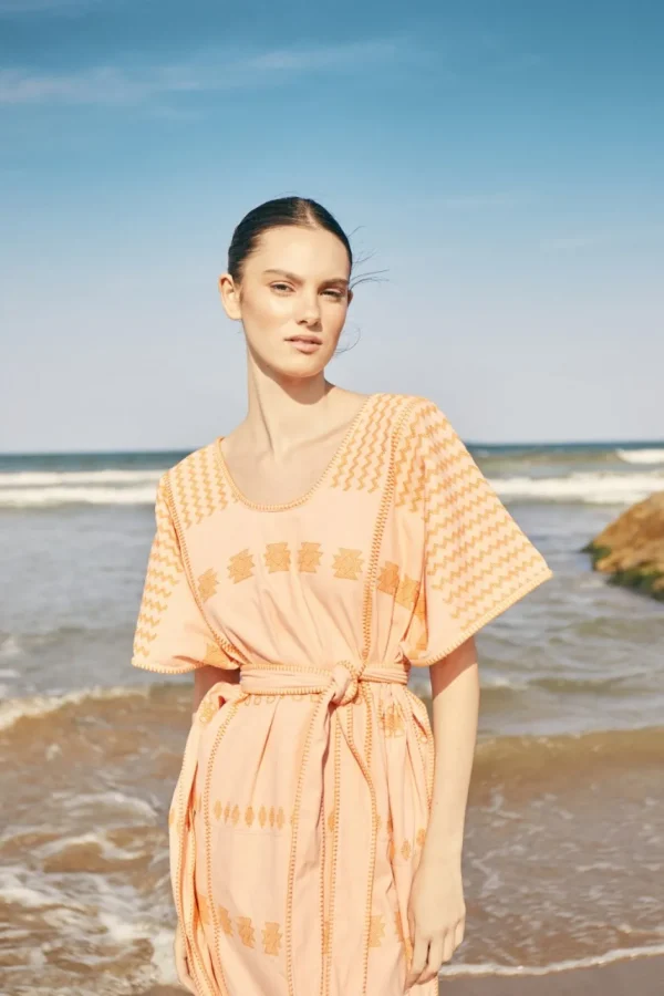 Best KAFTAN FRIDITA SALMON Vestidos