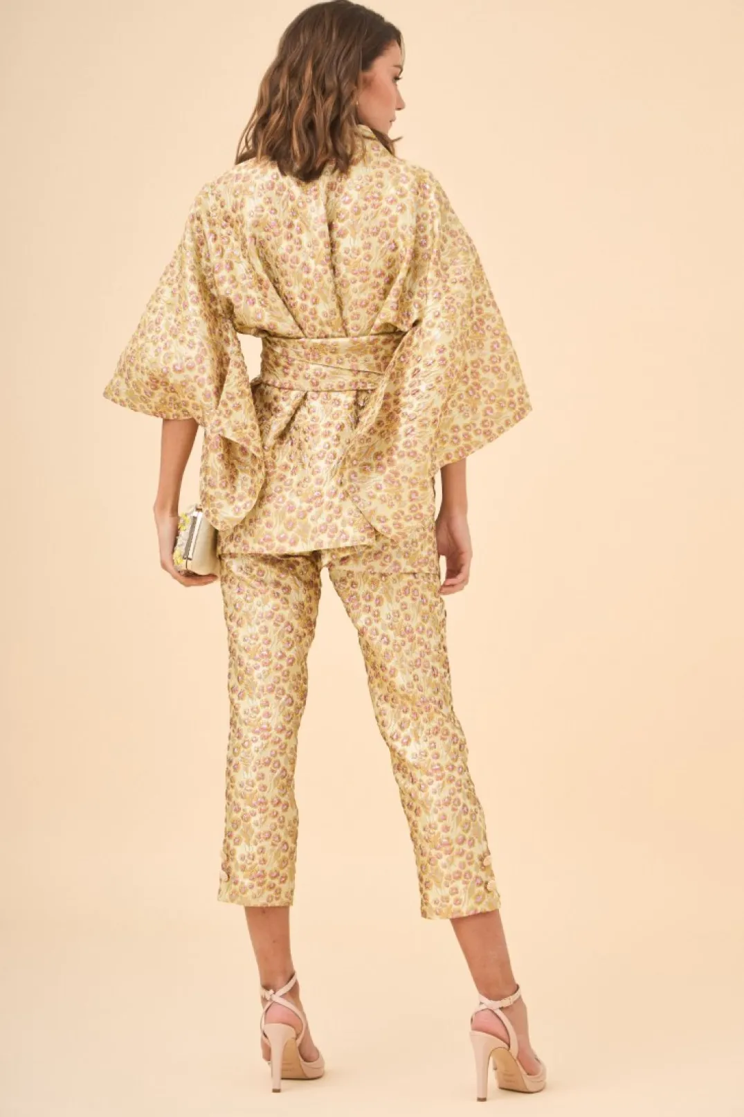 Sale KIMONO MARIETTA DORADO Total look