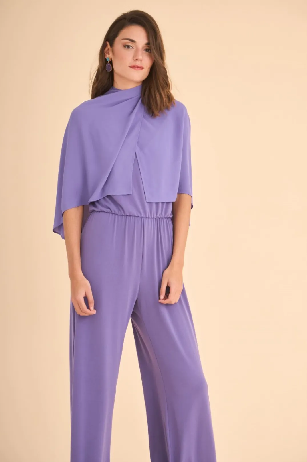 Best Sale MONOS MALENA MB MORADO MARIA BARAZA X COOSY | Pantalones