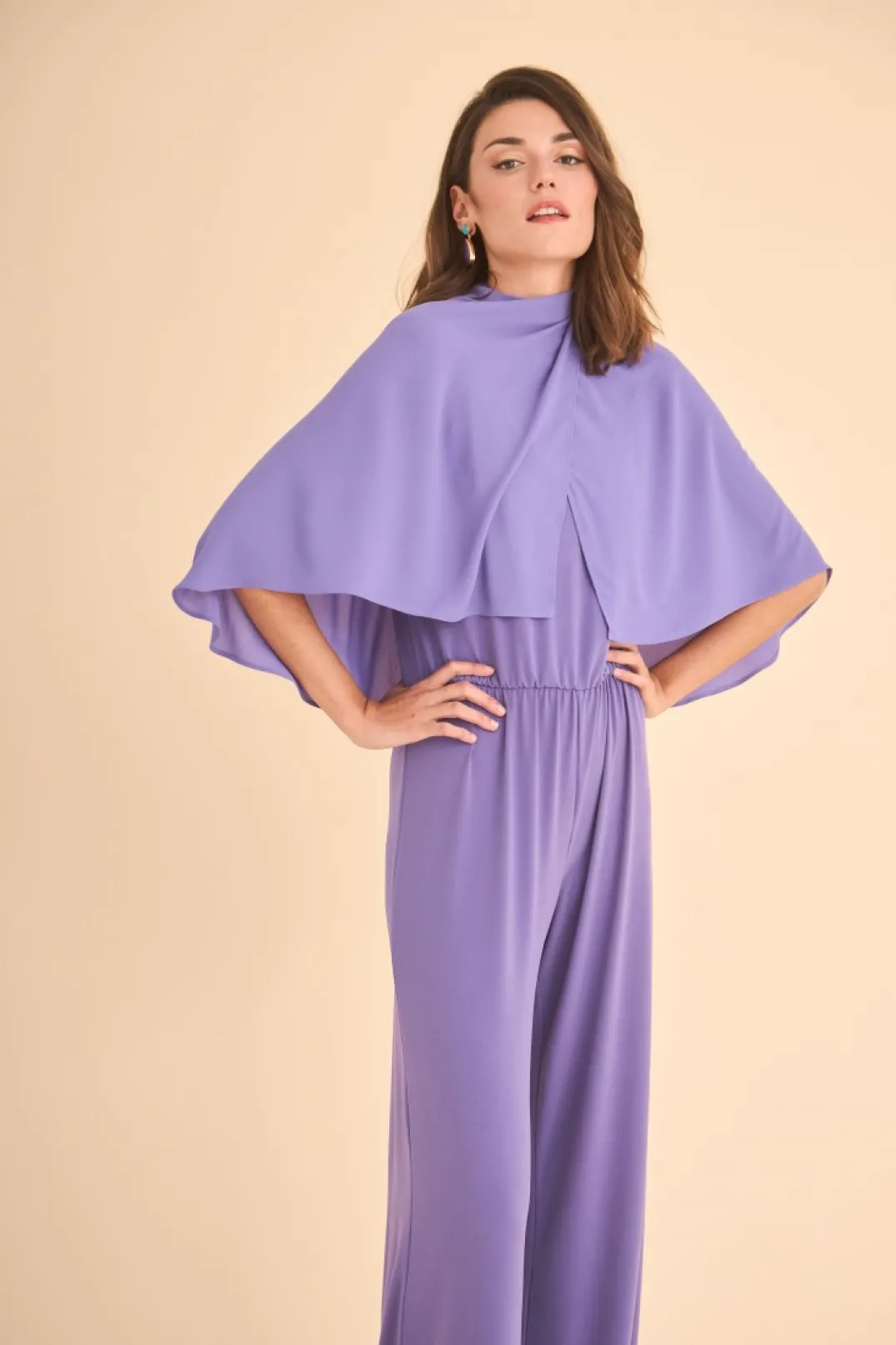 Best Sale MONOS MALENA MB MORADO MARIA BARAZA X COOSY | Pantalones