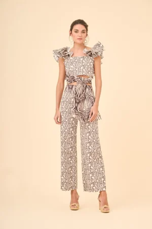 Discount PANTALON CLIMENAESTAMPADO Pantalones