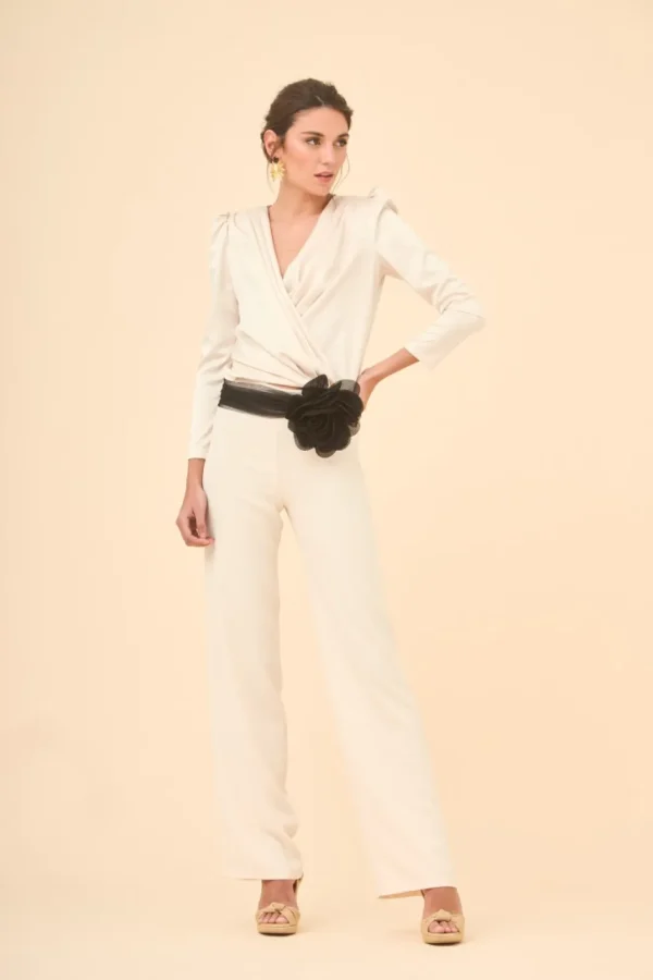 Cheap PANTALON FERNANDOCRUDO/NEGRO Pantalones | Total look