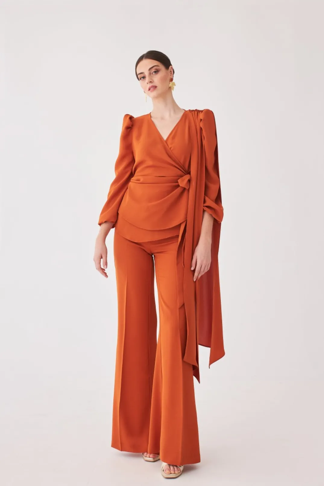 Cheap PANTALON LAURAMBNARANJA MARIA BARAZA X COOSY | Pantalones