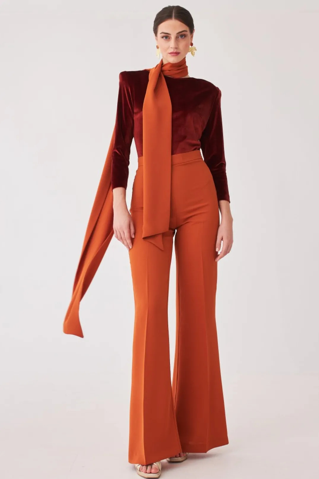 Cheap PANTALON LAURAMBNARANJA MARIA BARAZA X COOSY | Pantalones