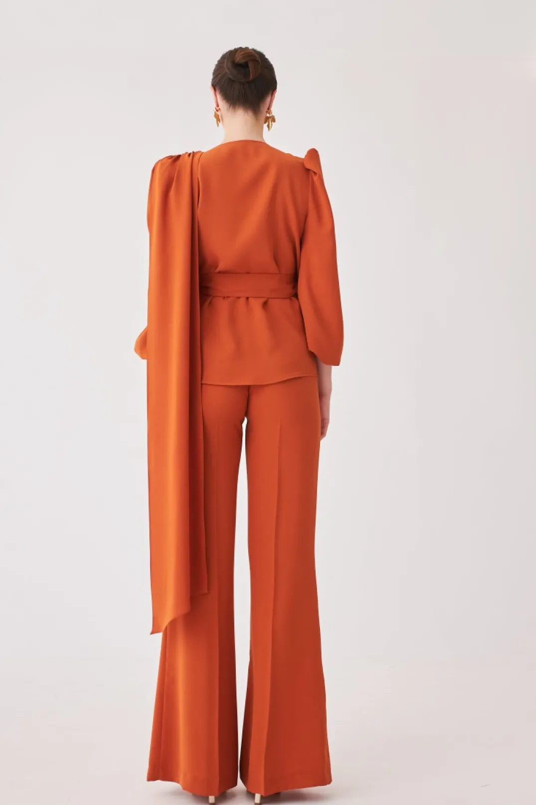 Cheap PANTALON LAURAMBNARANJA MARIA BARAZA X COOSY | Pantalones