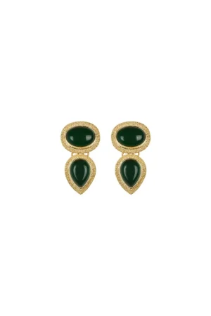 Best PENDIENTES LAGRIMA VERDE Bisutería