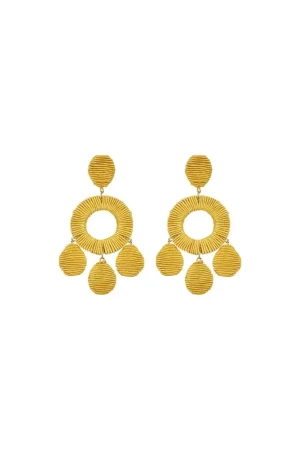 Discount PENDIENTES SIMIONAAMARILLO Bisutería