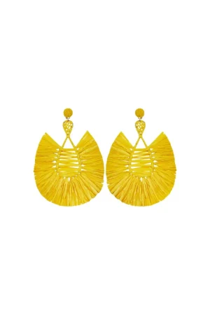 Fashion PENDIENTES TIRSAAMARILLO Bisutería
