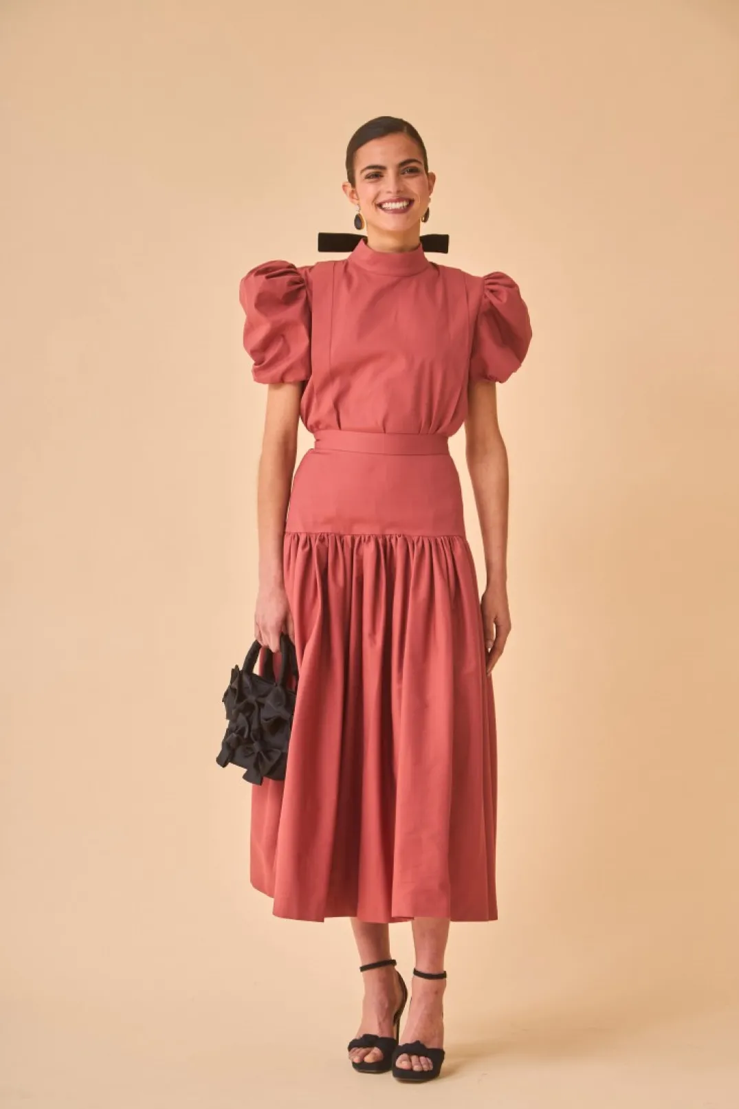 Discount TOP FLORITA TERRACOTA Tops | Total look