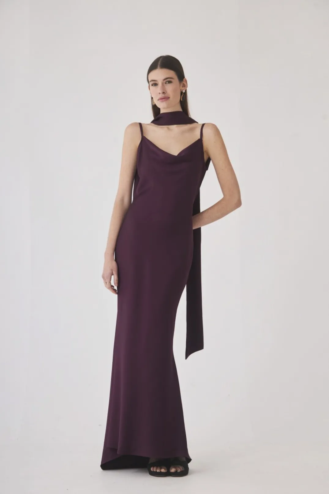 Store Vestido Ador Burdeos | Vestidos largos