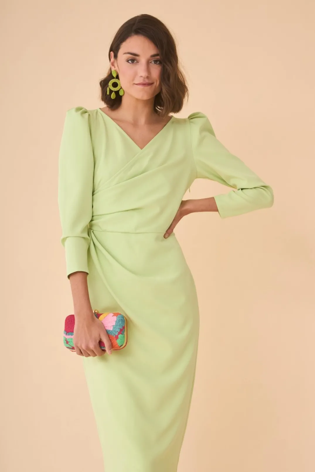 New VESTIDO ALMAPISTACHO Vestidos midi