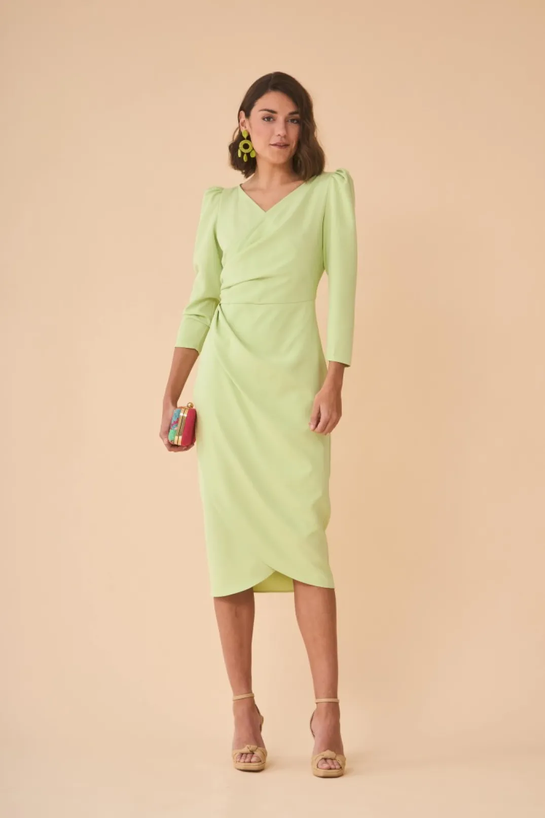 New VESTIDO ALMAPISTACHO Vestidos midi