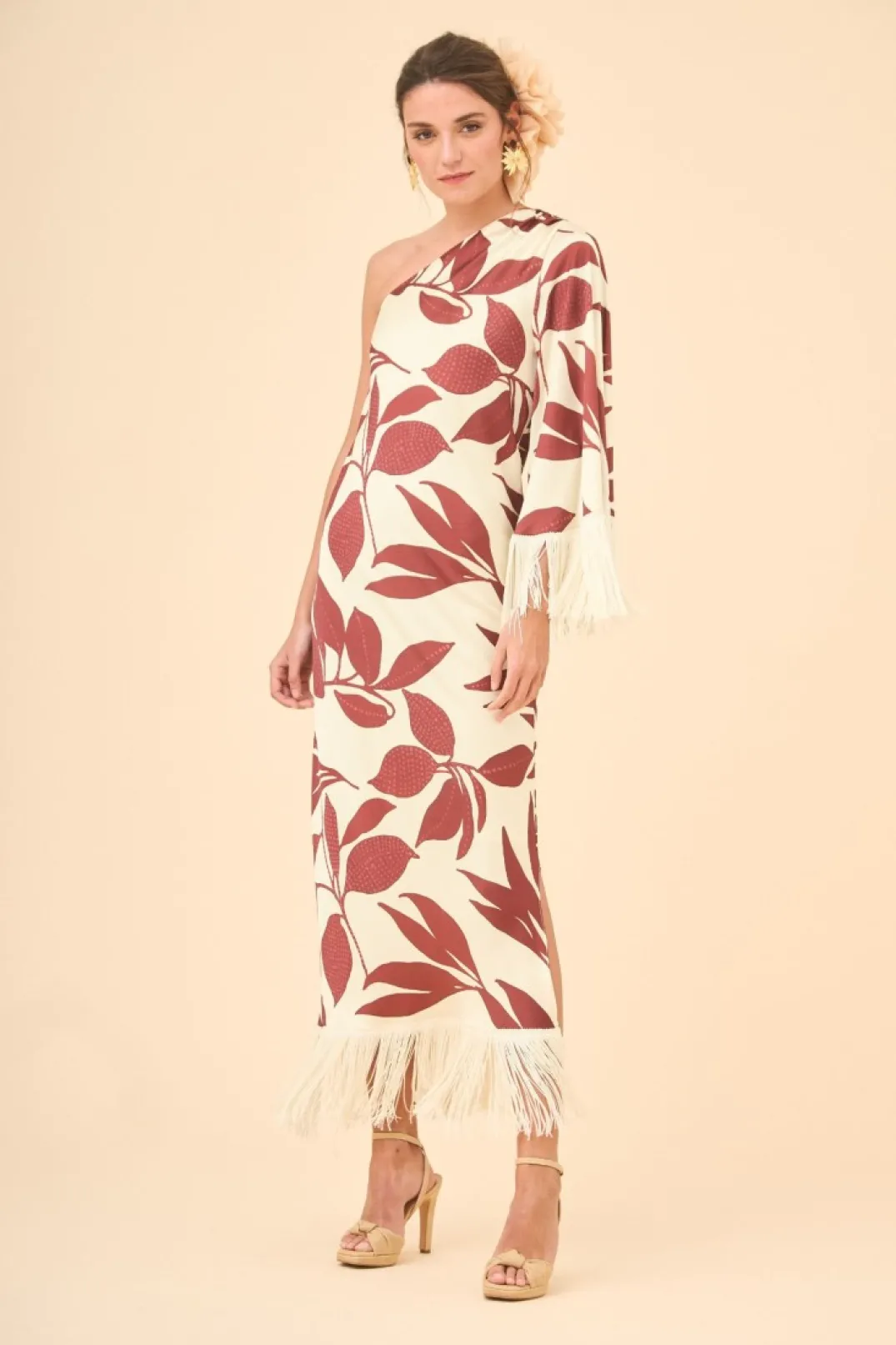 Cheap VESTIDO AMADE ESTAMPADO Vestidos midi