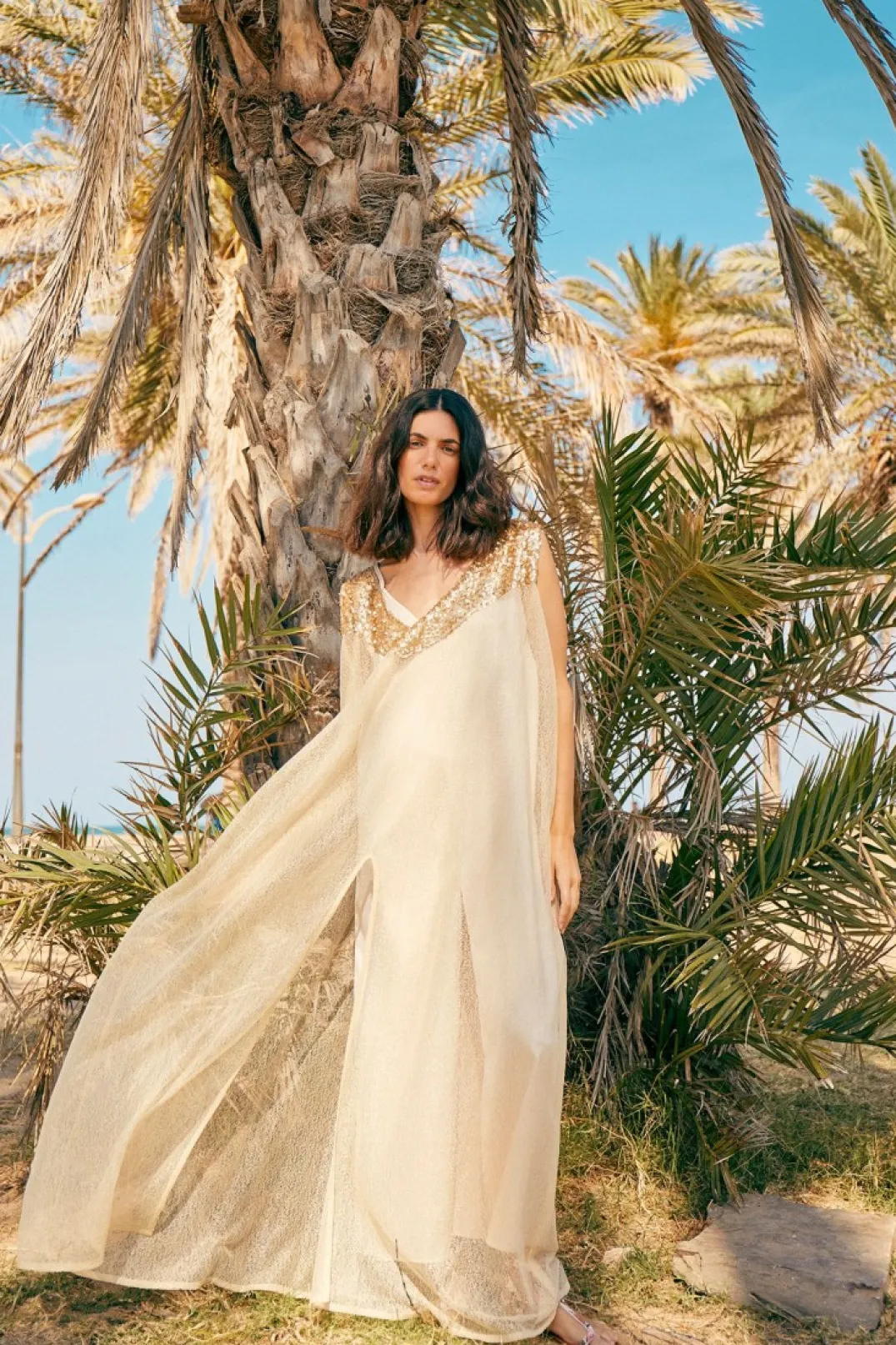 Fashion VESTIDO ANIADORADO Vestidos largos