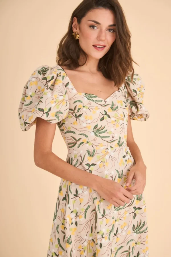 Outlet VESTIDO ANSELMOESTAMPADO Vestidos midi