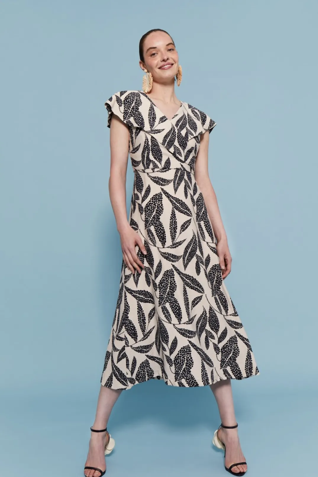 New VESTIDO ATENEA ESTAMPADO Vestidos midi