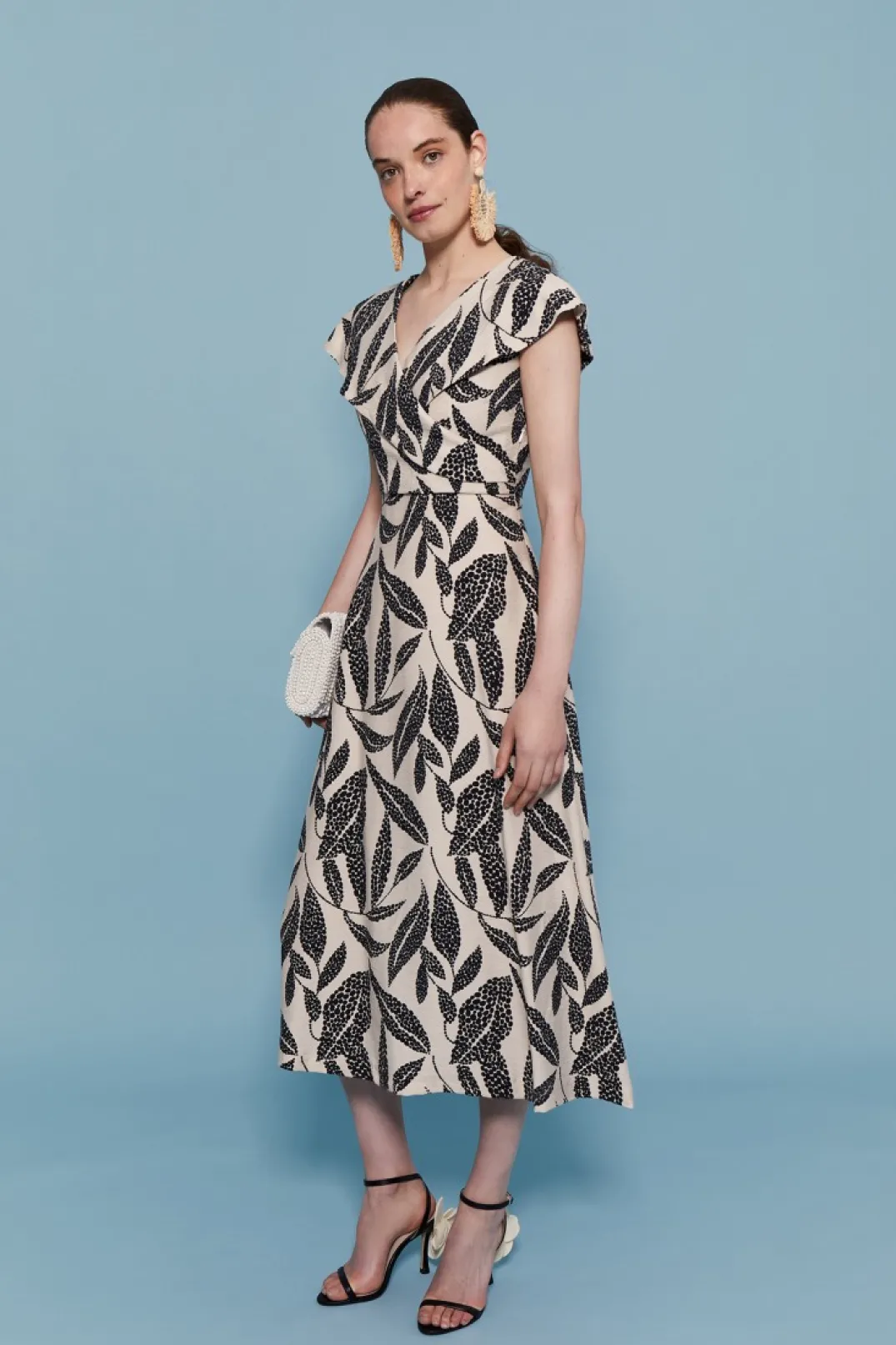 New VESTIDO ATENEA ESTAMPADO Vestidos midi