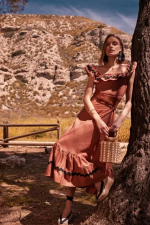 Store VESTIDO CARLOTTASTERRACOTA Vestidos