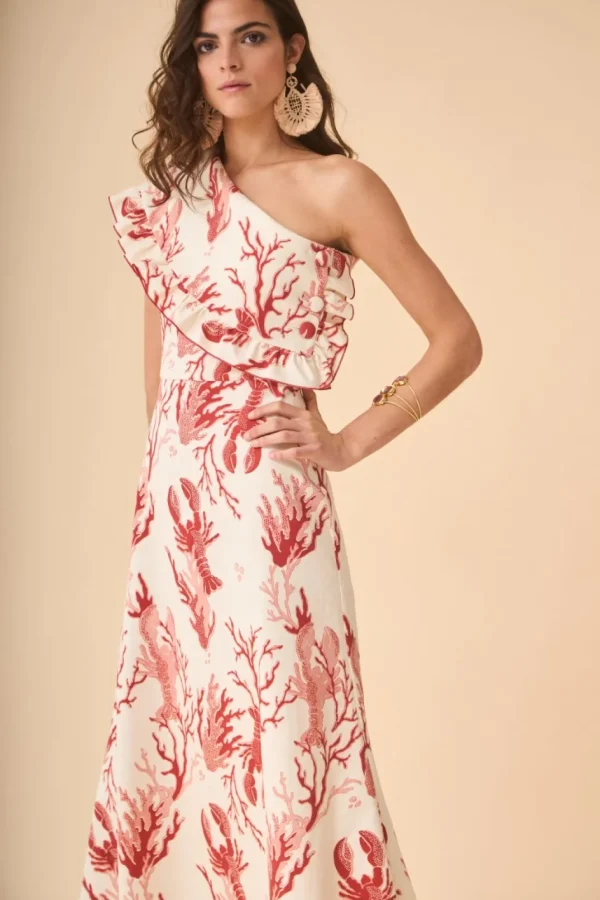 Shop VESTIDO Corailestampado Vestidos midi