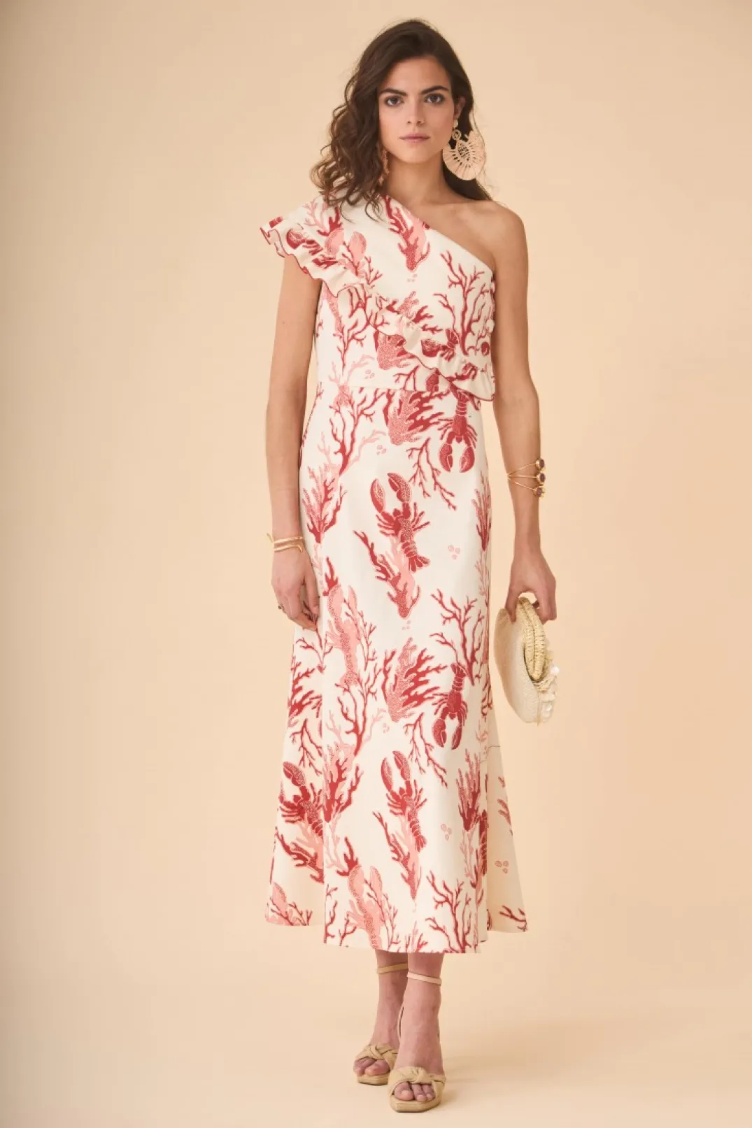 Shop VESTIDO Corailestampado Vestidos midi