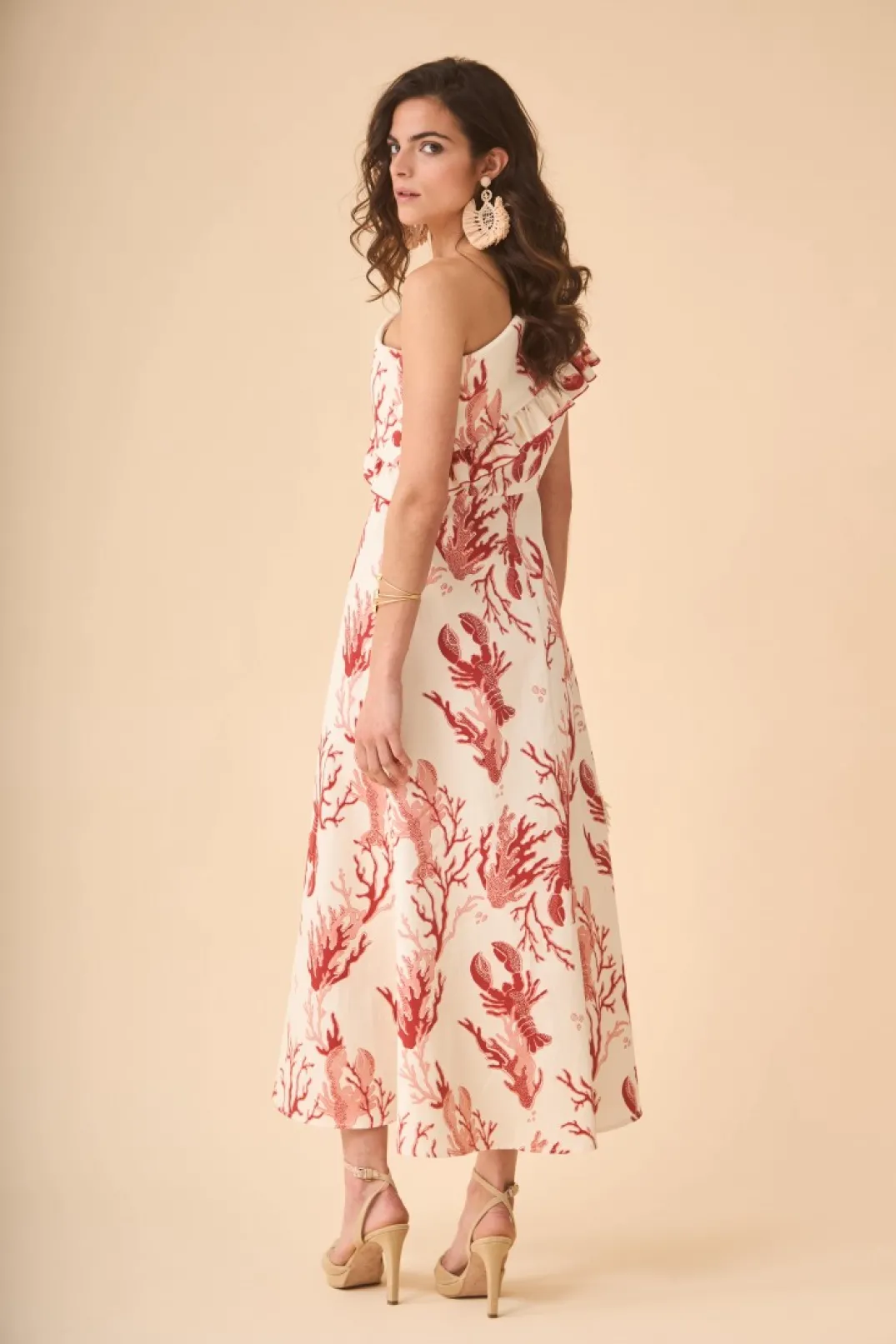 Shop VESTIDO Corailestampado Vestidos midi