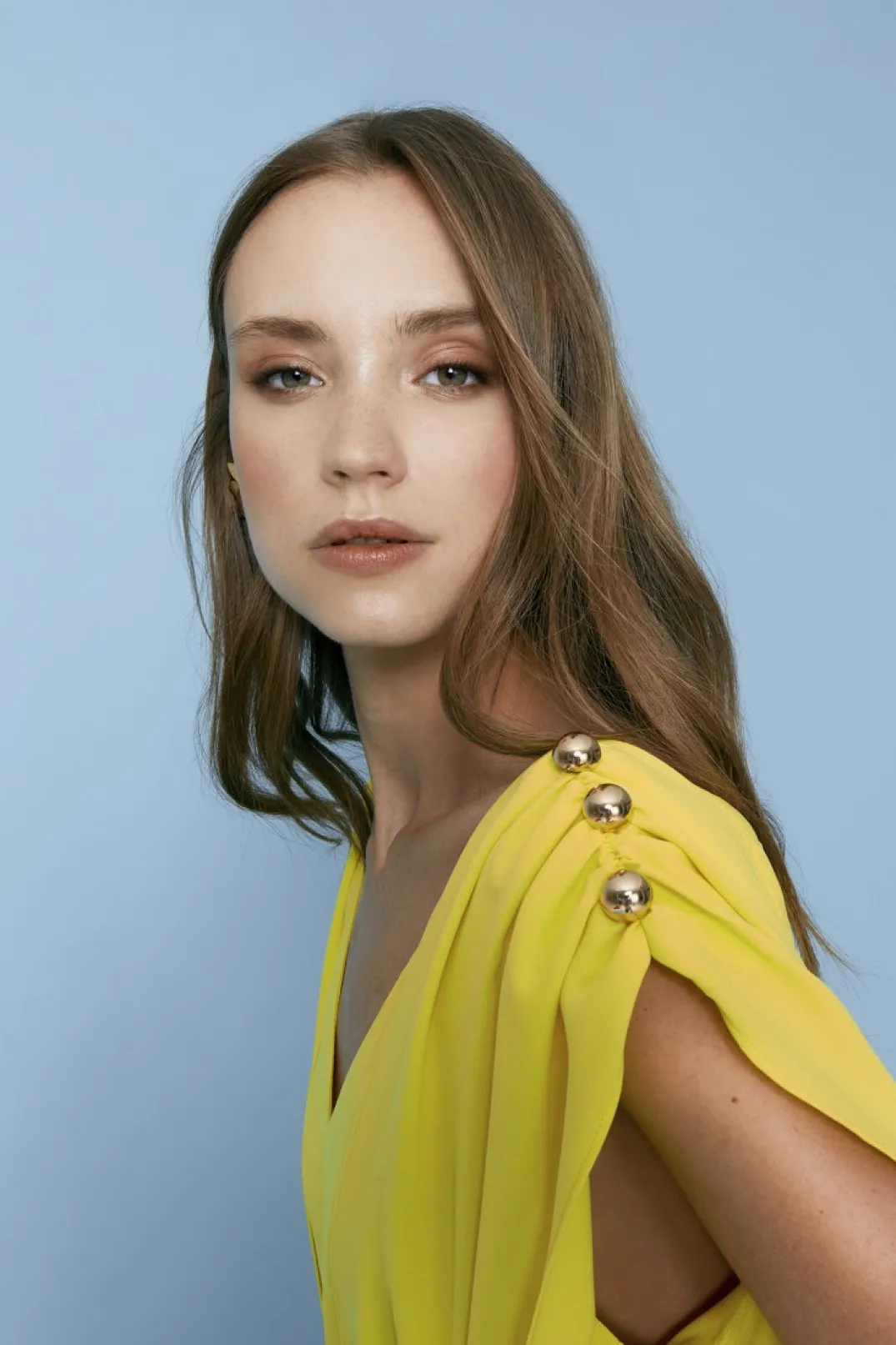 Discount VESTIDO COSMINAAMARILLO Vestidos midi