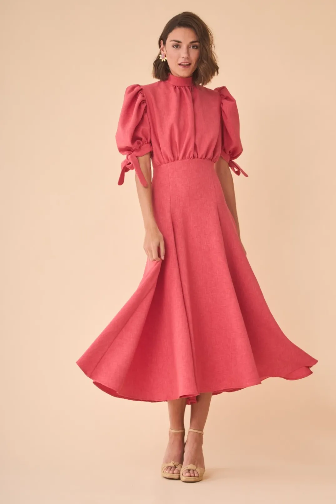 Hot VESTIDO ELENAROSA Vestidos midi