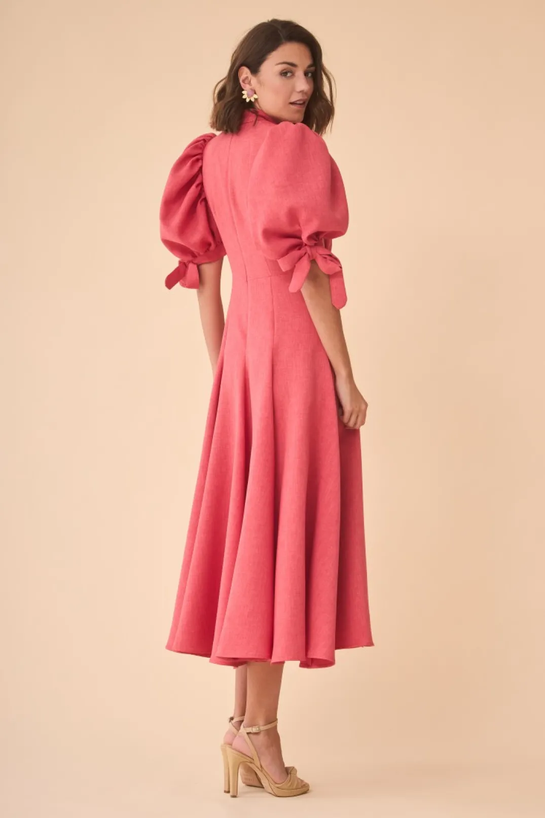 Hot VESTIDO ELENAROSA Vestidos midi