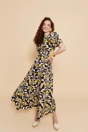 Clearance VESTIDO GABRINEGRO/SALMON Vestidos