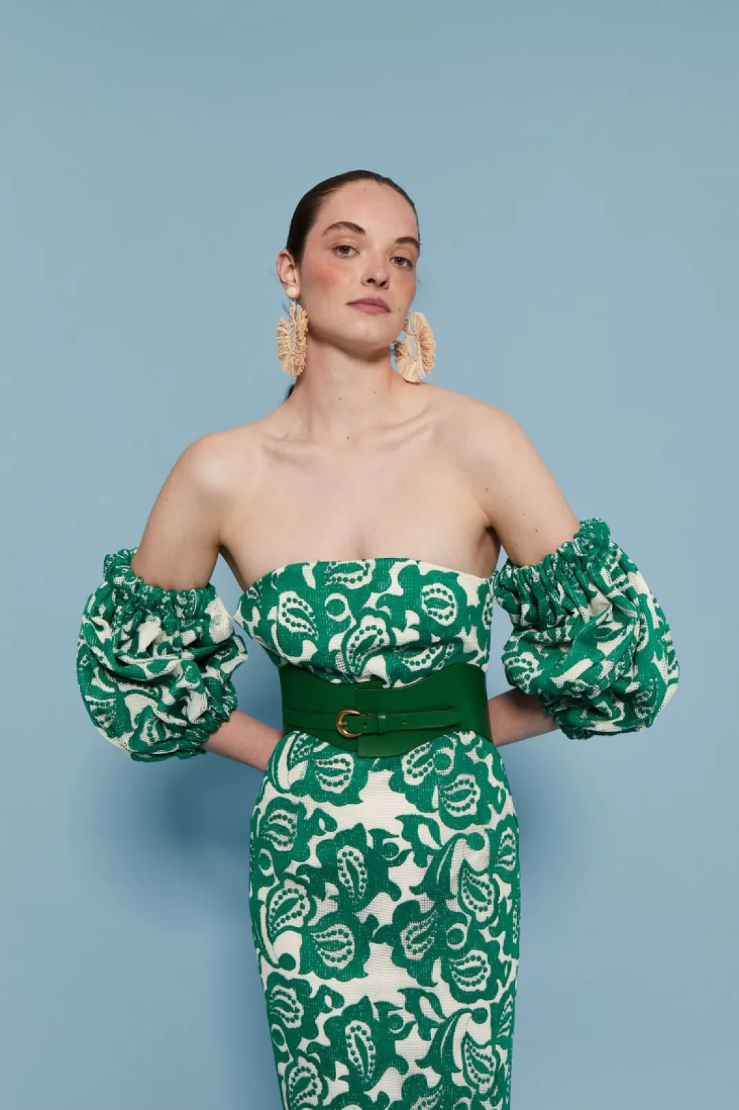 Cheap VESTIDO LEOPOLDAVERDE Vestidos midi