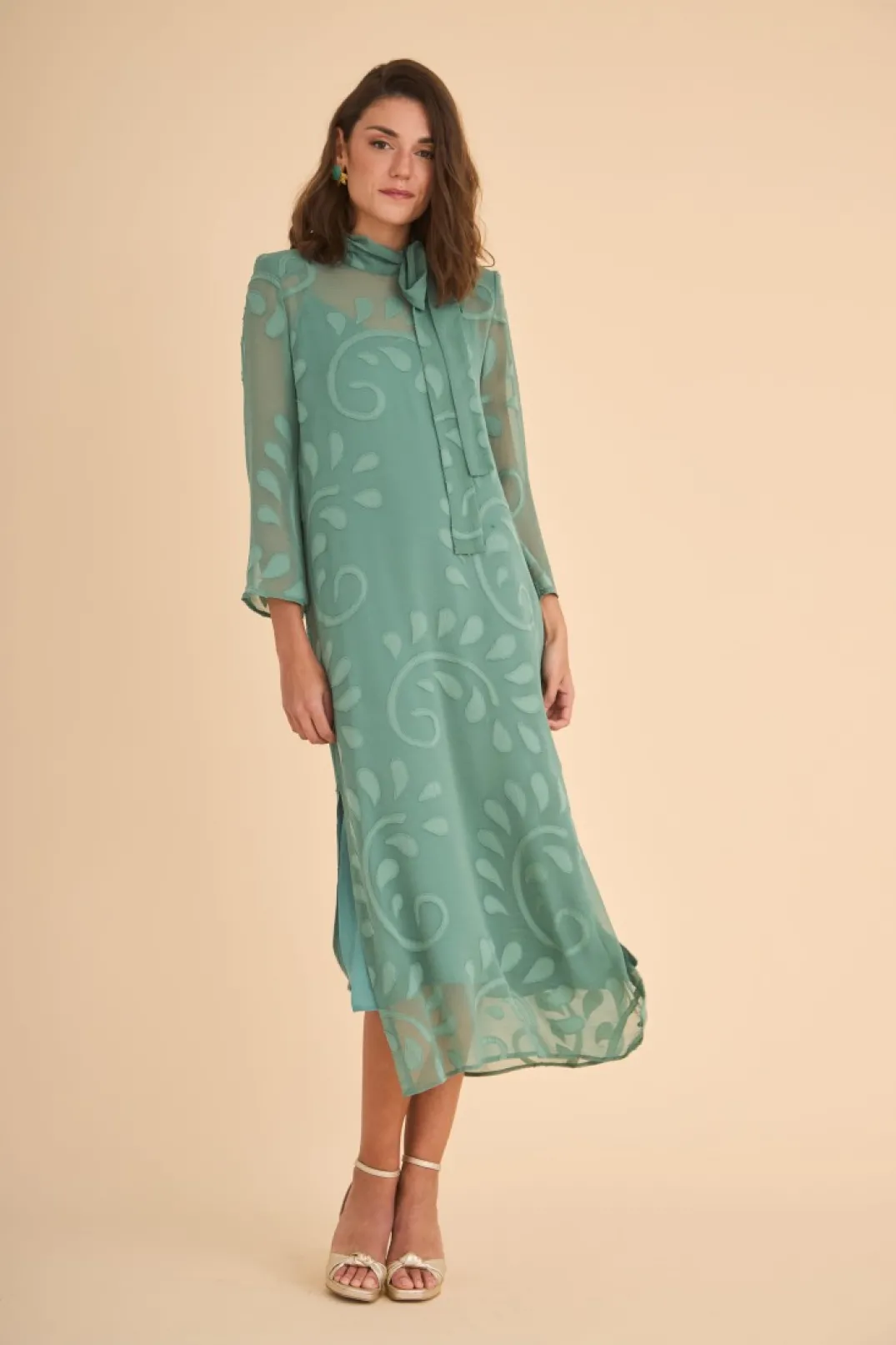 Sale Vestido Libraverde | Vestidos midi