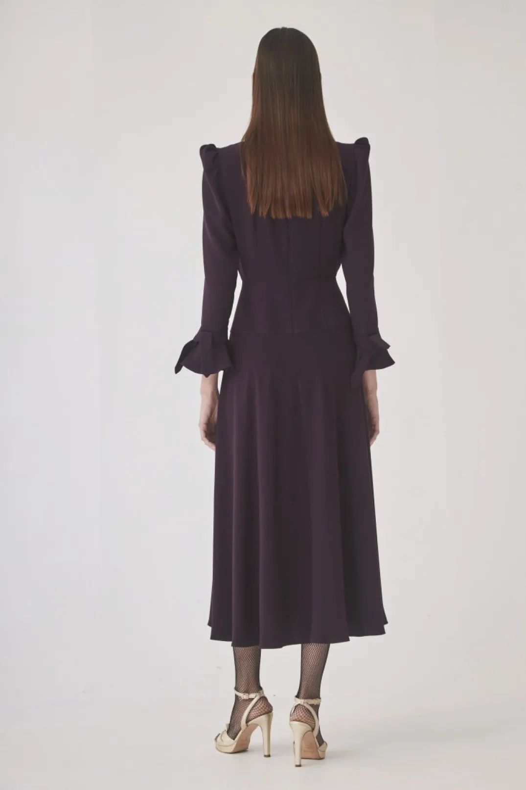 Hot Vestido Maraia Morado | Vestidos midi