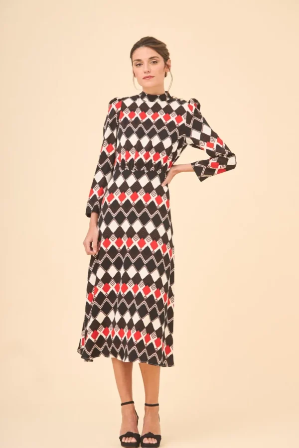 Shop Vestido Mattiamulticolor | Vestidos midi