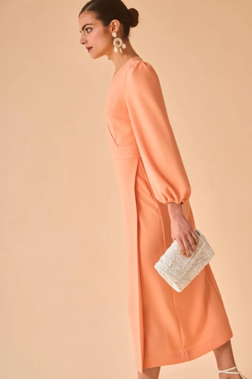 Flash Sale VESTIDO MONSERRATSALMON Vestidos midi