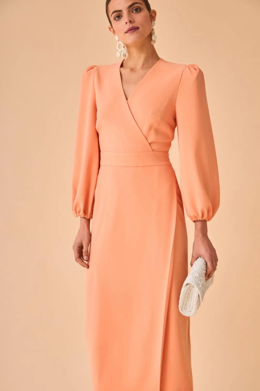Flash Sale VESTIDO MONSERRATSALMON Vestidos midi