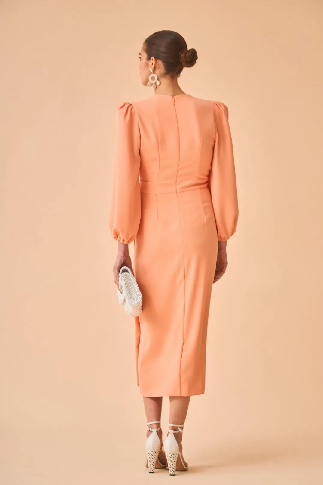 Flash Sale VESTIDO MONSERRATSALMON Vestidos midi