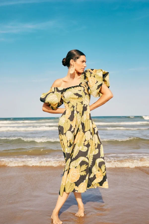 Sale VESTIDO PANFILEST. PAJAROS Vestidos midi