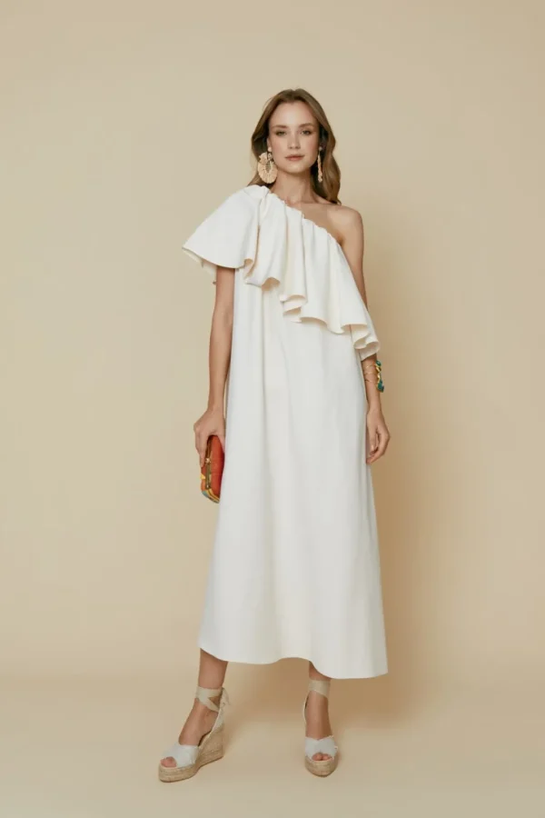 Outlet VESTIDO RAMONACRUDO Vestidos midi