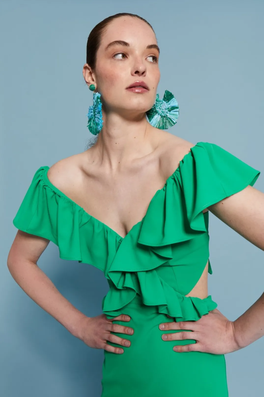 Cheap VESTIDO RIOVERDE Vestidos largos