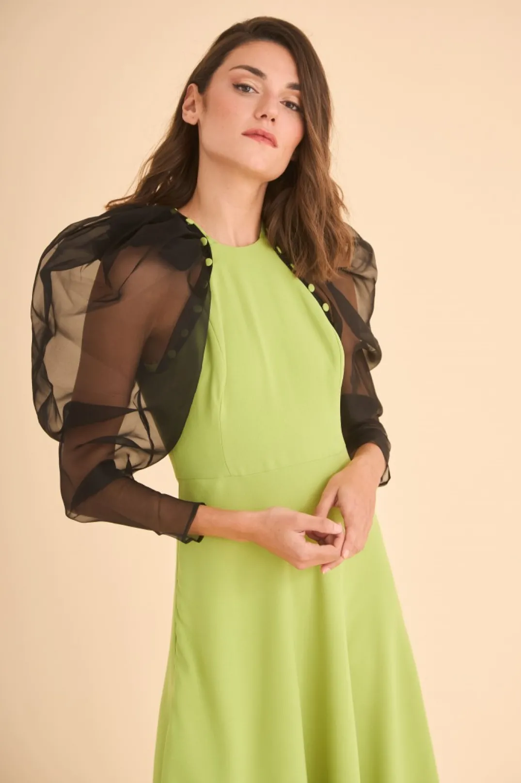 Online VESTIDO VHETEL MB LIMA MARIA BARAZA X COOSY | Vestidos midi