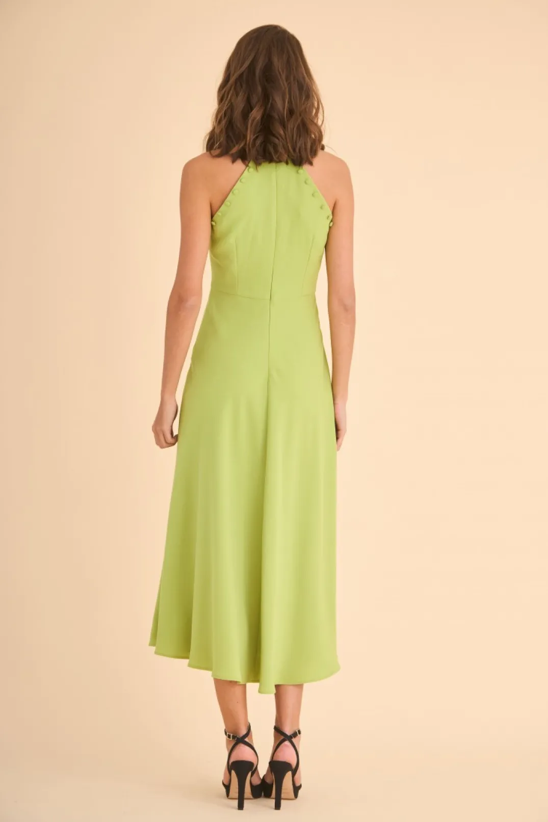 Online VESTIDO VHETEL MB LIMA MARIA BARAZA X COOSY | Vestidos midi