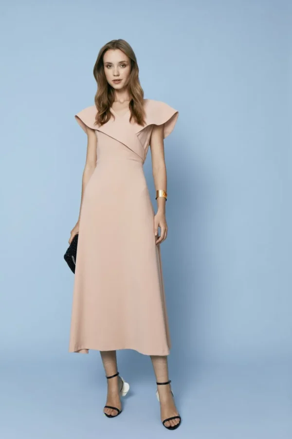 New VESTIDOS ATHENEA CREPEROSA Vestidos midi